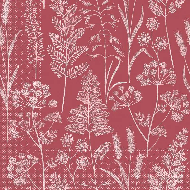 SERVIETTEN TISSUE  33 x 33 cm, 1/4 Falz Tissue, "Benjamin"