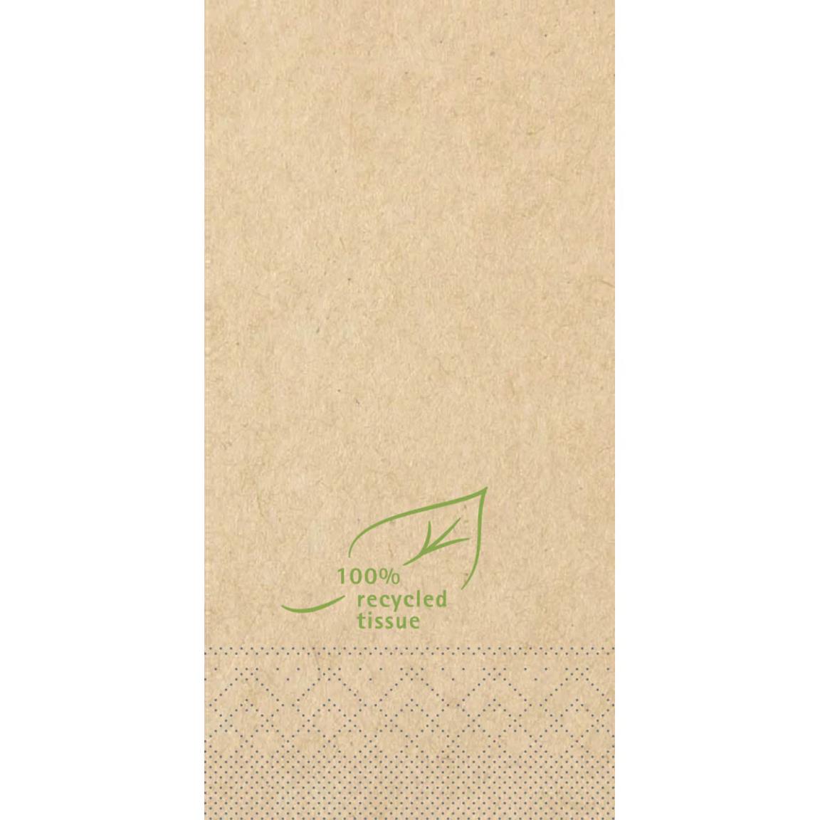 SERVIETTEN TISSUE  40 x 40 cm, 1/8 Falz, 3-lag, Recycled