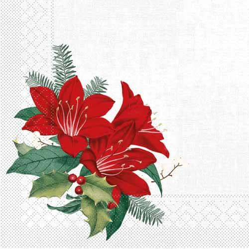 SERVIETTEN TISSUE  40 x 40 cm, 1/4 Falz, 3-lag, Niklas