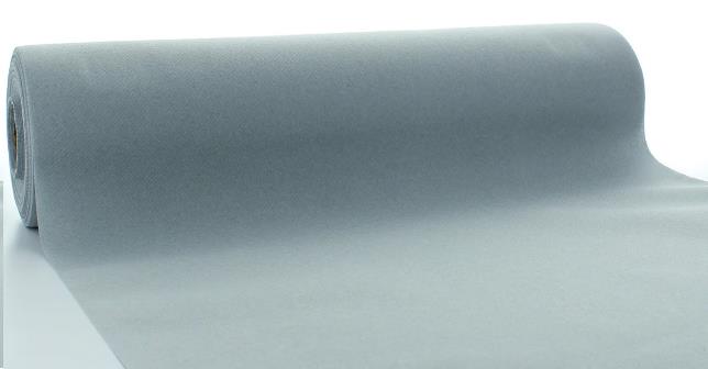 TISCHLAEUFER AIRLAID  40 cm x 24 lfm, Basic grau