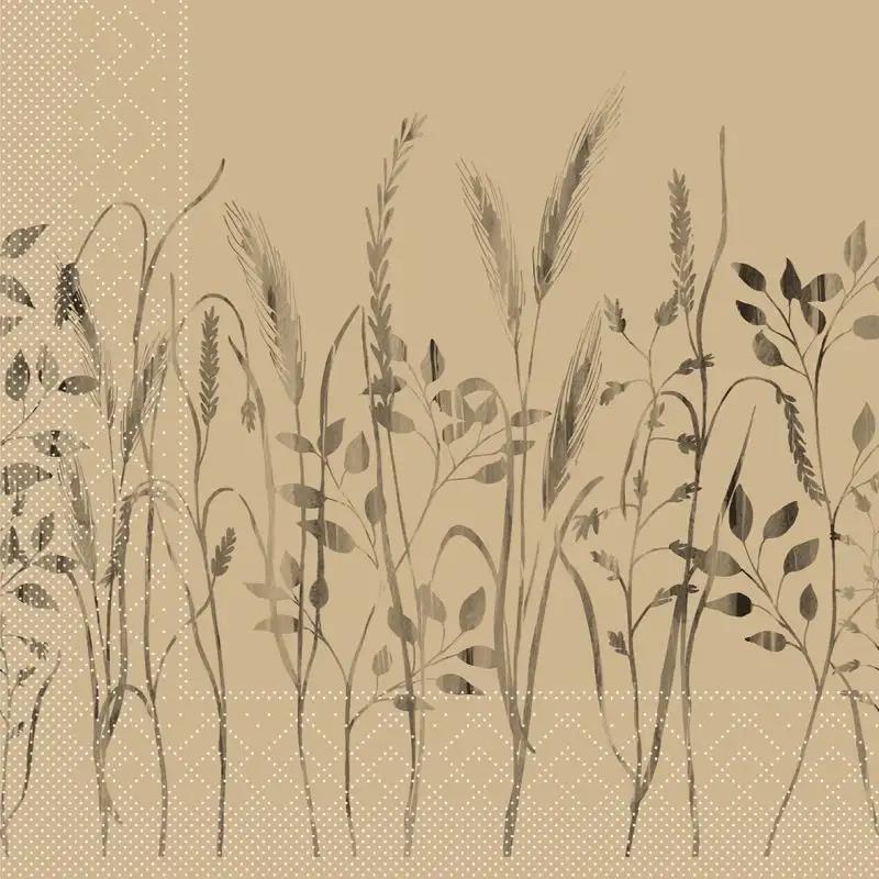 SERVIETTEN TISSUE  33 x 33 cm, 1/4 Falz Tissue, "David"