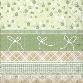 SERVIETTEN AIRLAID  33 x 33 cm, 1/4 Falz, Hermine natur