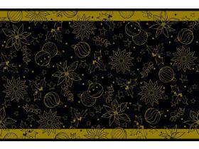 TISCHLÄUFER AIRLAID  40 x 24 cm, MILAN schwarz