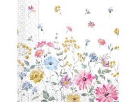 SERVIETTEN TISSUE  40 x 40 cm, 1/4 Falz, 3-lagig, Meggi