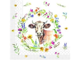 SERVIETTEN TISSUE  33 x 33 cm, 1/4 Falz, 3-lagig, Molly