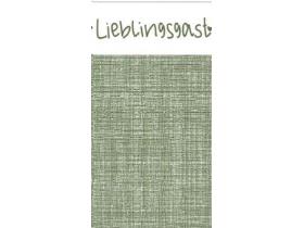 BESTECKSERVIETTEN AIRLAID  40 x 33 cm, 1/8 Falz, Shrolock oliv