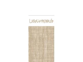 BESTECKSERVIETTEN AIRLAID  40 x 33 cm, 1/8 Falz, Shrolock brau