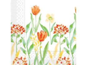 SERVIETTEN TISSUE  40 x 40 cm, 1/4 Falz, 3-lagig, Selma