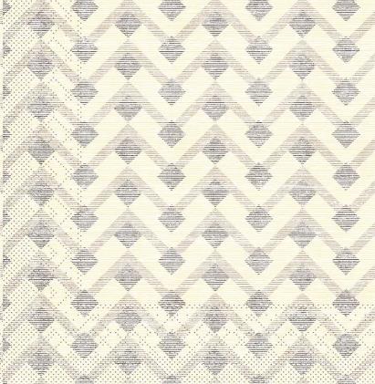 SERVIETTEN TISSUE  33 x 33 cm, 1/4 Falz, 3-lag, Oskar