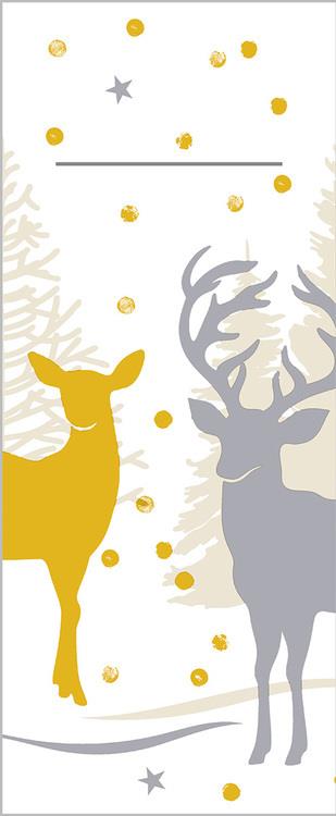 BESTECKSERVIETTEN AIRLAID  40 x 33 cm, 1/8 Falz, Josia