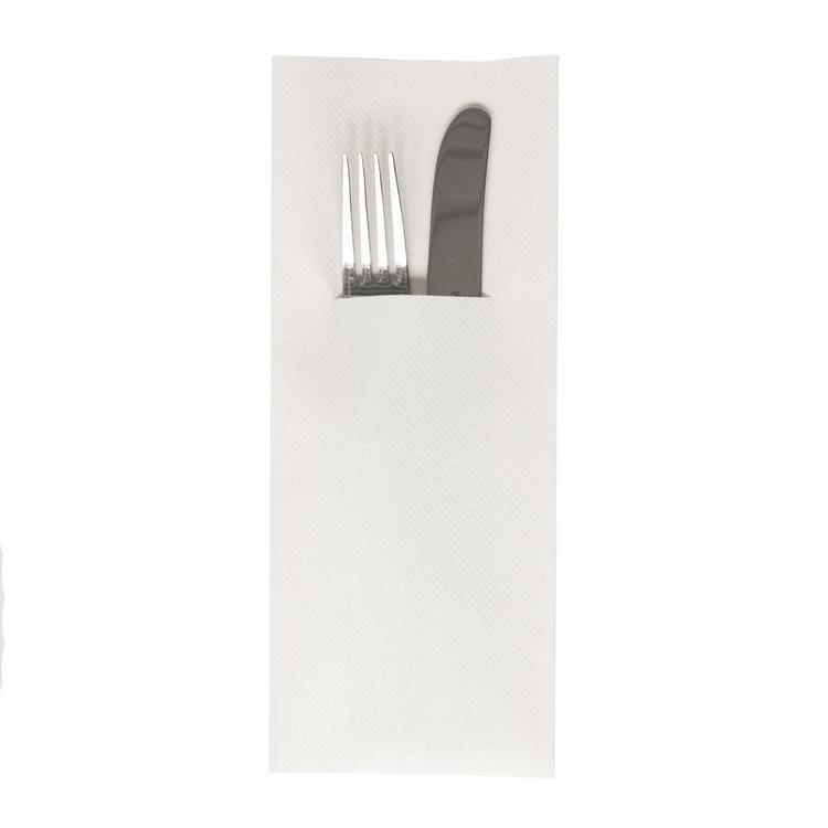 BESTECKSERVIETTEN AIRLAID  40 x 40 cm, 1/8 Falz Airlaid, "Abigail"