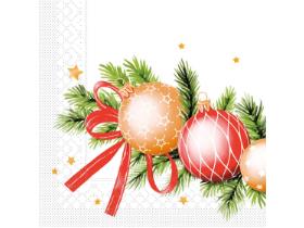 SERVIETTEN AIRLAID  40 x 40 cm, 1/4 Falz, Kerstin weiss