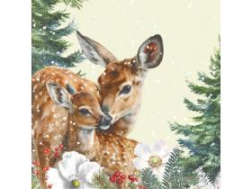 SERVIETTEN AIRLAID  40 x 40 cm, 1/4 Falz, Kemi