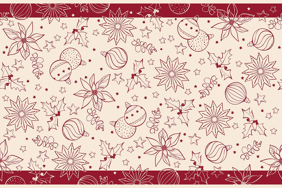 TISCHLAEUFER AIRLAID  40 cm x 24 m, Milan pebble stone