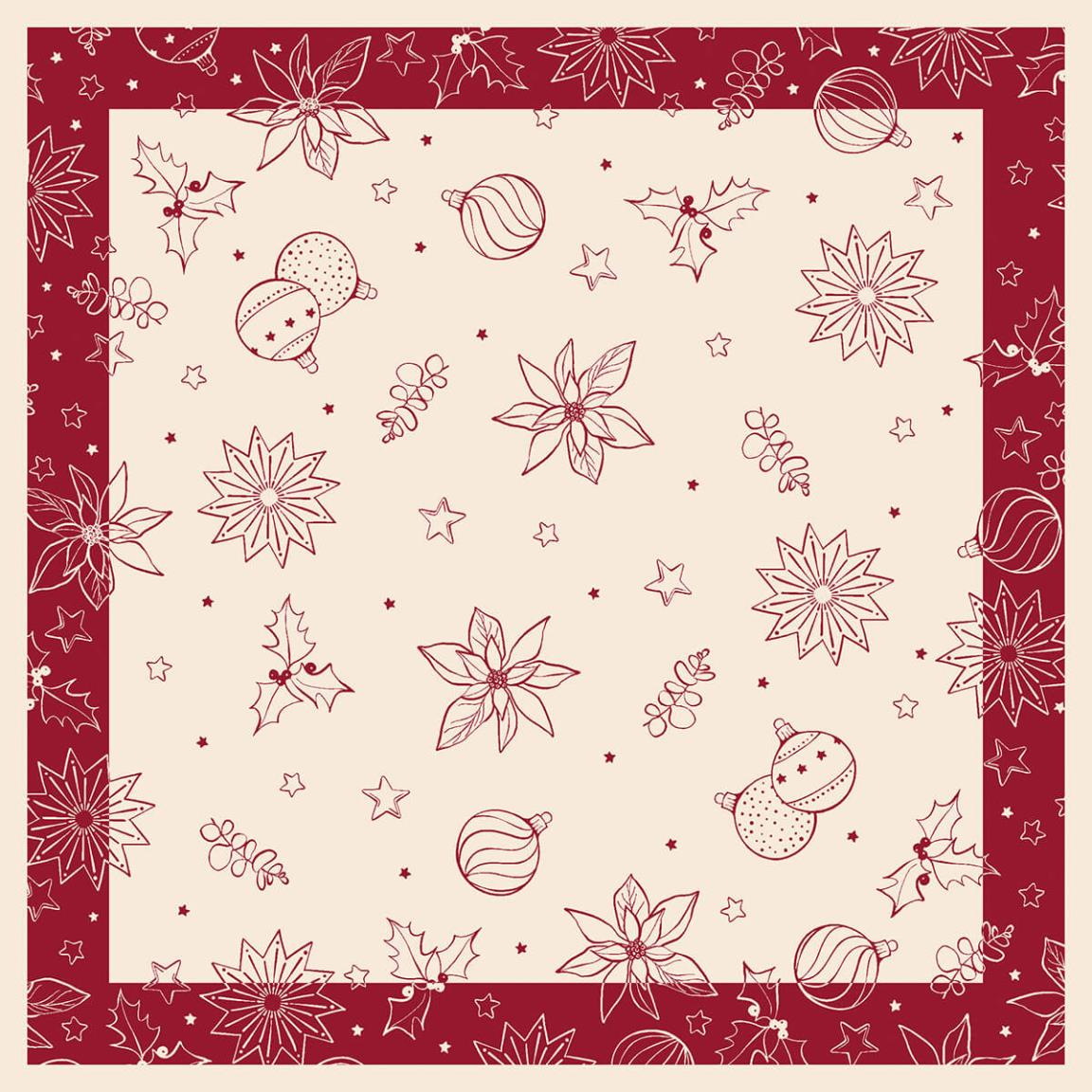 TISCHDECKEN AIRLAID  80 x 80 cm, 1/8 Falz, Milan pebble stone