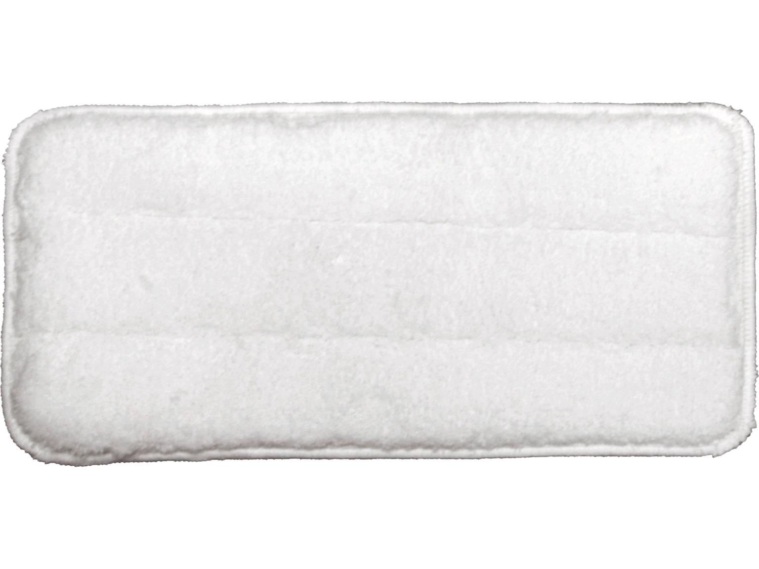 NUMATIC SERVICEWAGEN-ZUBEHÖR  Handpad Klett, 27 x 13 cm, weiß 100% Mic