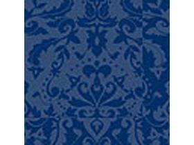 SERVIETTEN FASANA DECOSOFT  40 x 40 cm, 1/4 Falz, Ornament blau