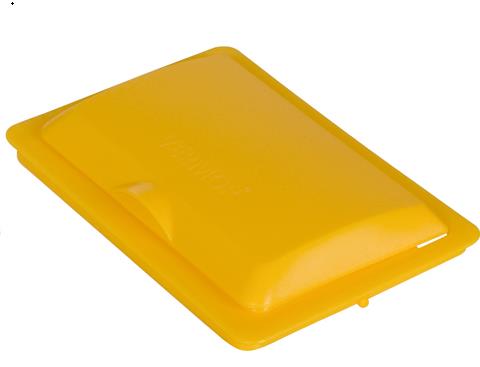 DECKEL AUS KUNSTSTOFF  Deckel gelb, f&uuml;r 6 Liter Eimer