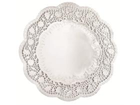 TORTENSPITZEN SILBER  ø 17 cm rund, silber - Scheitlin Papier TORTENSPITZEN SILBER  ø 17 cm rund, silber