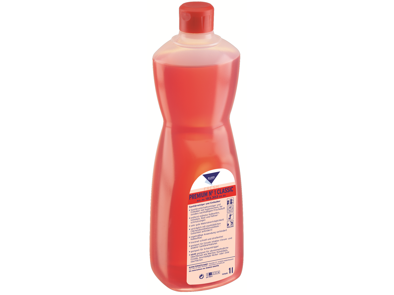 REINIGUNGSMITTEL KLEEN PURGATIS  Premium No. 1, 1 Liter Flasche