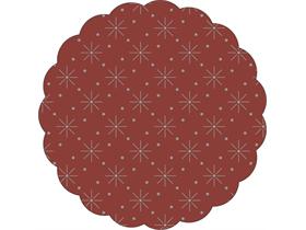 TASSENUNTERSETZER TISSUE  &oslash; 80 mm, Tissue, einfarbig