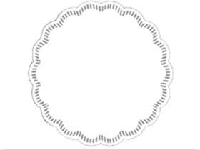 TASSENUNTERSETZER TISSUE  ø 150 mm, Tissue, einfarbig