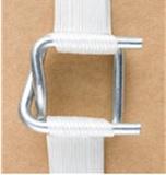 METALLKLEMMEN ZU TEXTILBAND  Stahlschnallen 19 mm Fadenband - Scheitlin Papier METALLKLEMMEN ZU TEXTILBAND  Stahlschnallen 19 mm Fadenband