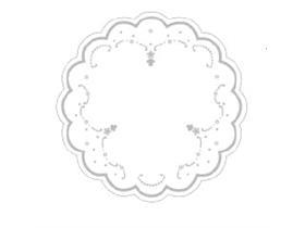 TASSENUNTERSETZER SAUGSTOFF  ø 180 mm, Airlaid