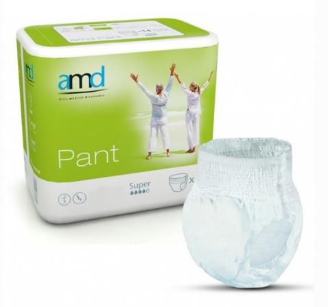 EINLAGEN "PANTS"  Small Super, 60-90 cm, 1500 ml, 6 Pack