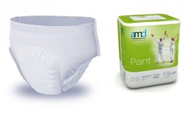 EINLAGEN "PANTS"  Medium Super, 70-120 cm, 1700 ml, 6 Pack