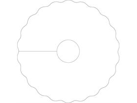 PILSDECKCHEN  ø 90 mm, Saugstoff