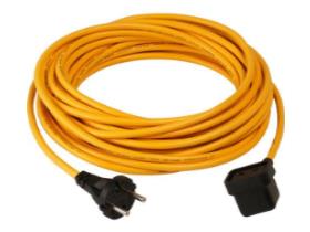 NUMATIC ERSATZTEILE  Ladekabel für Twintec 3x1,0 mm, ca. 3 m