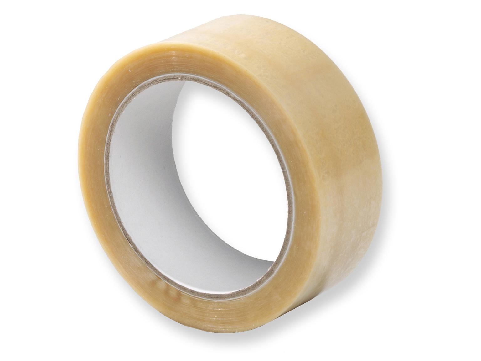 KLEBEBAENDER PVC  PVC transparent, 38 mm x 66 lfm
