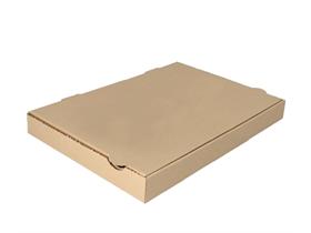FLAMMKUCHENKARTON  Pizza- Flammkuchenkarton, braun, 32x46cm