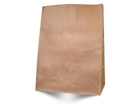 LUNCHTUETE BRAUN  26 + 14 x 32 cm, unbedruckt