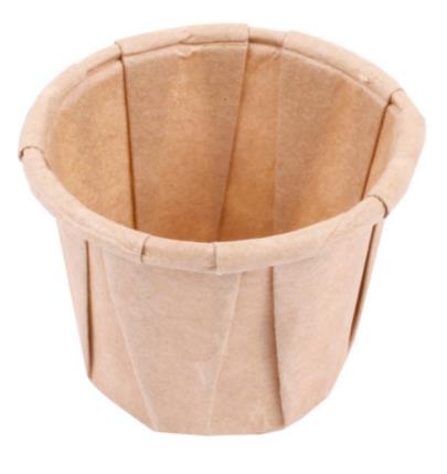 PROBIERBECHER BRAUN  22 ml, ø 38/26 mm, H: 28 mm