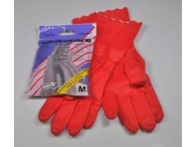 HANDSCHUHE VINYL  Grösse M, rot, rutschfest - Scheitlin Papier HANDSCHUHE VINYL  Grösse M, rot, rutschfest