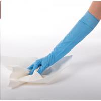 HANDSCHUHE NITRIL LONG  Gr. L, EXTRA SAFE LONG, blau, puderfrei