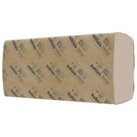 FALTHANDTUECHER 2-LAGIG  24 x 21 cm, beige, V-Falz, Recycling