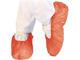 UEBERSCHUHE  rot, 40 my, Länge 41 cm - Scheitlin Papier UEBERSCHUHE  rot, 40 my, Länge 41 cm