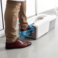 UEBERSCHUHE HYGOMAT  blau, CPE 60 my, Länge 47 cm