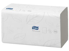 FALTHANDTUECHER 2-LAGIG TORK  Advanced Zickzack, 23 x 23 cm, Tissue - Scheitlin Papier FALTHANDTUECHER 2-LAGIG TORK  Advanced Zickzack, 23 x 23 cm, Tissue