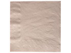 SERVIETTE 2-LAGIG NATUR  24 x 24 cm, 2-lagig, 1/4 Falz, natur - Scheitlin Papier SERVIETTE 2-LAGIG NATUR  24 x 24 cm, 2-lagig, 1/4 Falz, natur