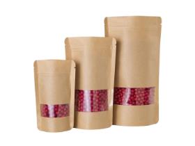 STANDBODENBEUTEL KRAFTPAPIER  3000 ml, 250 x 130 x 340 mm, Kraftpapier