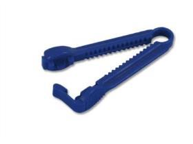 SCHLAUCHKLEMMEN  Schlauchklemme aus Acetat, blau