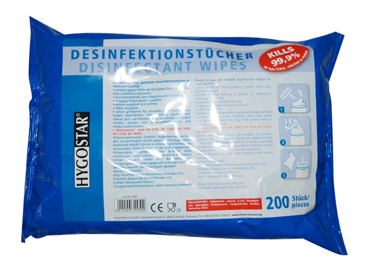 DESINFEKTIONS- REINIGUNGSTUCH  Nachfüllpack zu Desinfektiontuch