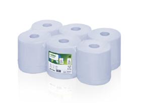 HANDTUCHROLLEN 2-LAGIG WEPA  Satino comfort, 20 cm x 150 lfm, blau