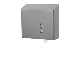 TOILETTENPAPIERSPENDER OPHARDT  für 4 Rollen, Edelstahl, 377x350x133mm - Scheitlin Papier TOILETTENPAPIERSPENDER OPHARDT  für 4 Rollen, Edelstahl, 377x350x133mm