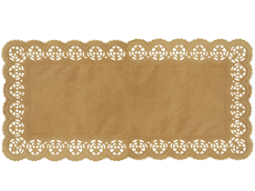 TORTENSPITZEN ECKIG  33.5 x 26 cm, eckig, braun - Scheitlin Papier TORTENSPITZEN ECKIG  33.5 x 26 cm, eckig, braun