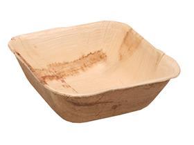 SCHALE PALMBLATT  eckig, 14 x 14 x 5 cm